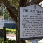 Old Village, Mount Pleasant historic sign